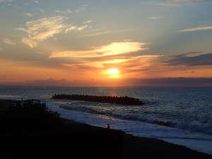 日本海の夕日の画像55